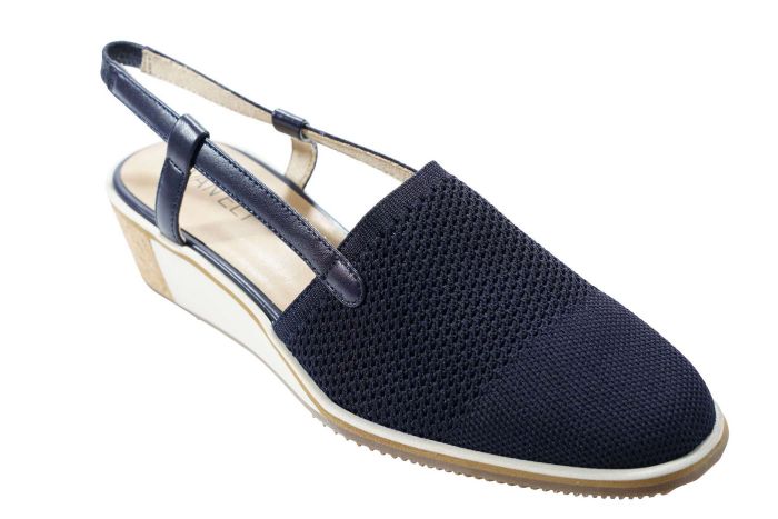 Vaneli Women’s Greer Navy Knit Stretch - Orleans Shoe Co.