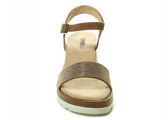 Women's Vaneli Cedra Military Suede w/Gold Chain - Orleans Shoe Co.