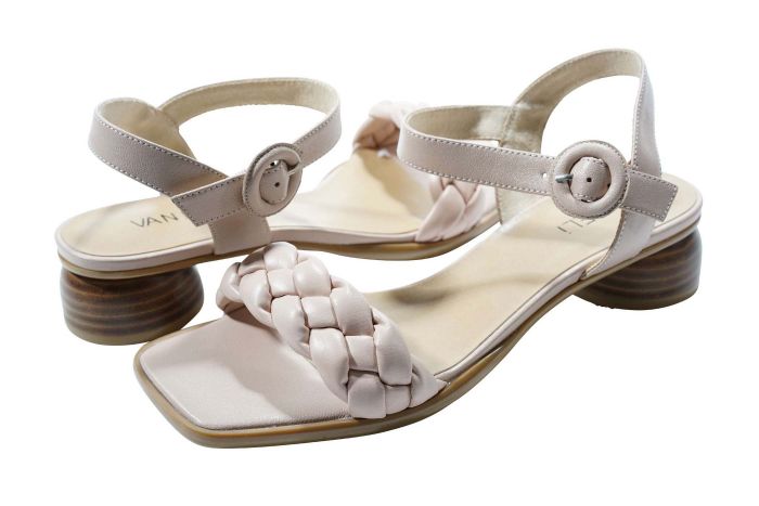 Vaneli Women’s Kalee Blush Woven Nappa Combo - Orleans Shoe Co.