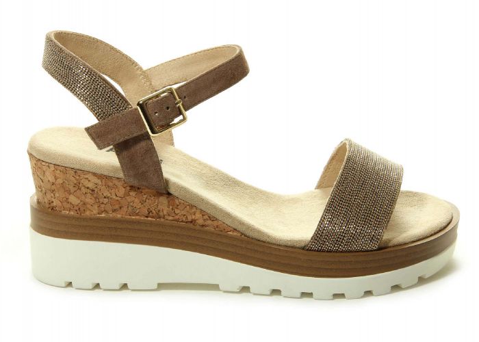 Women's Vaneli Cedra Military Suede w/Gold Chain - Orleans Shoe Co.