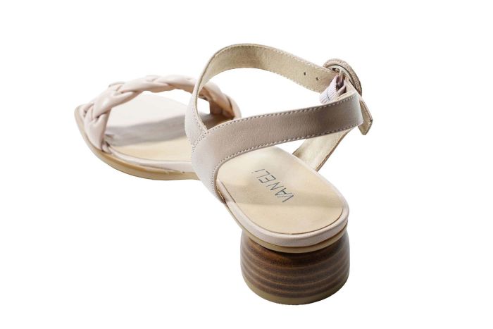 Vaneli Women’s Kalee Blush Woven Nappa Combo - Orleans Shoe Co.