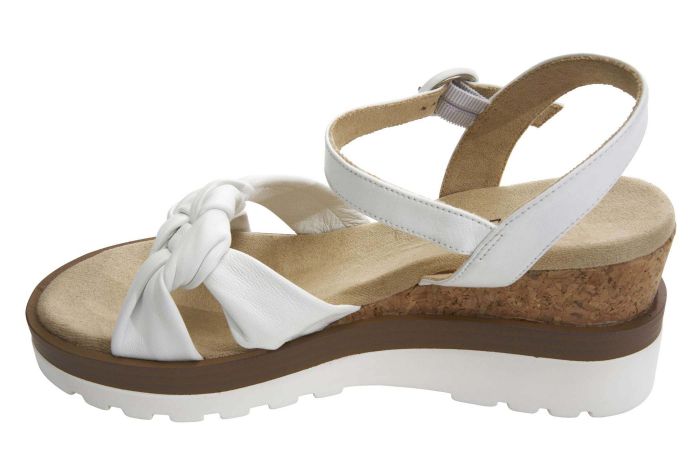 Vaneli Clew Shell White Nappa - Orleans Shoe Co.