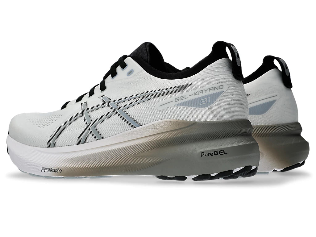 Asics Men's Gel Kayano 31 White Piedmont Grey