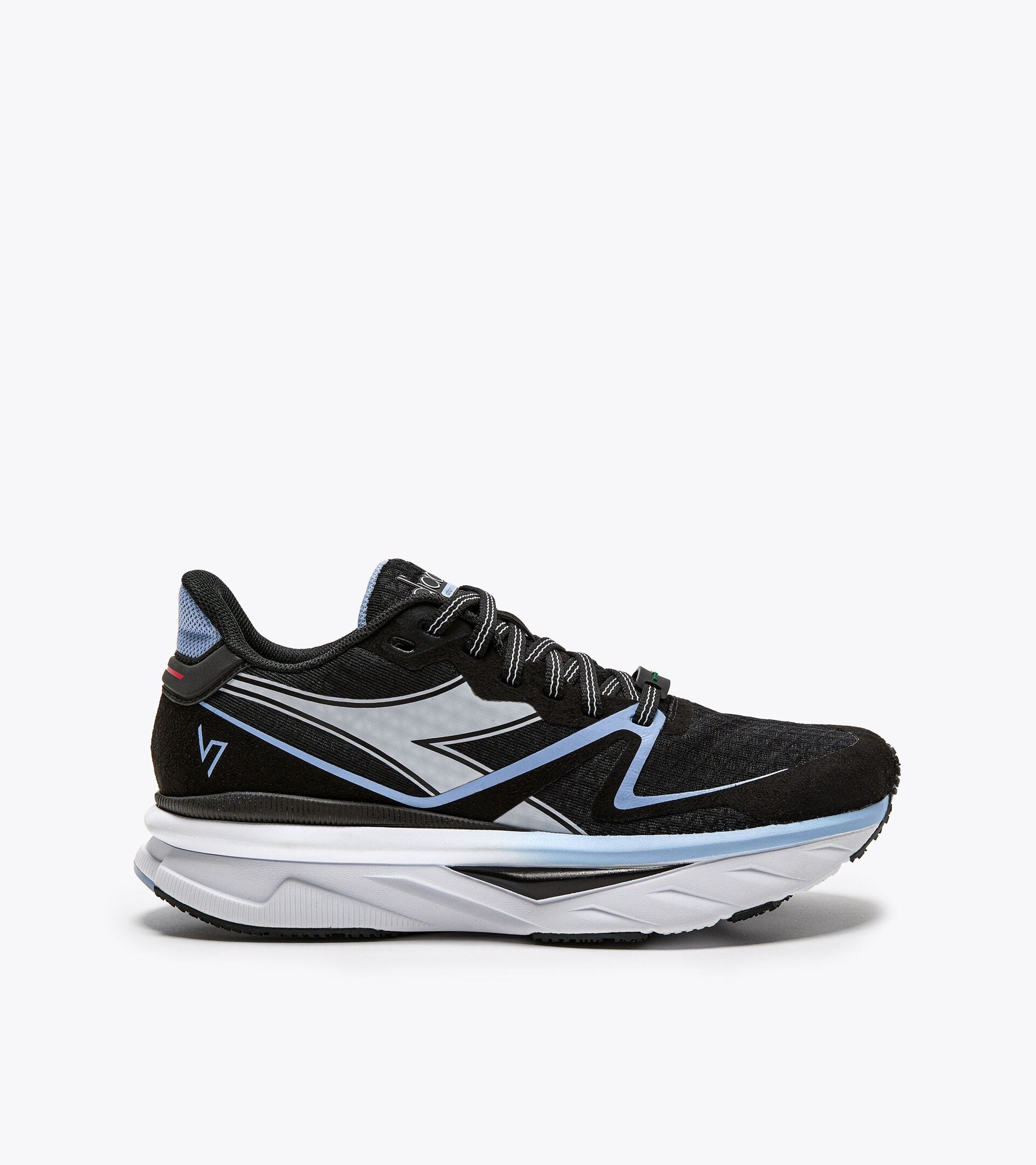 Diadora Women's Atomo V7000 Black White – Orleans Shoe Co.
