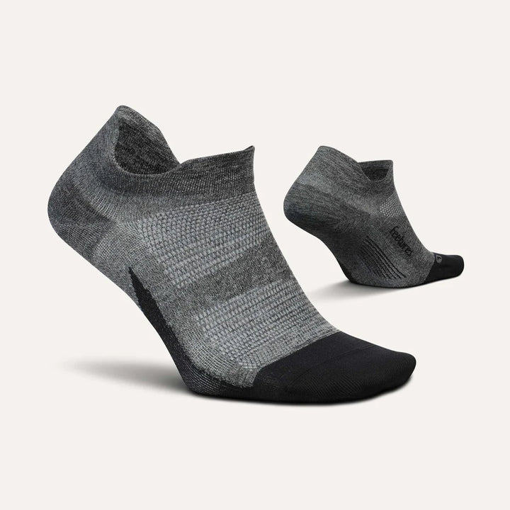 Feetures Elite Ultra Light No Show Tab Grey - Orleans Shoe Co.