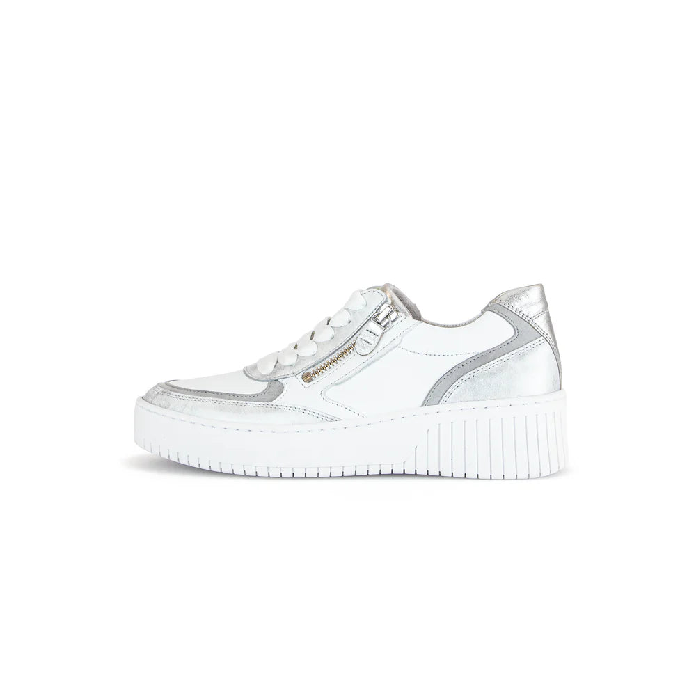 Gabor Women’s 43.233.61 White Gray - Orleans Shoe Co.