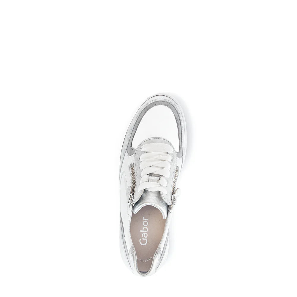 Gabor Women’s 43.233.61 White Gray - Orleans Shoe Co.