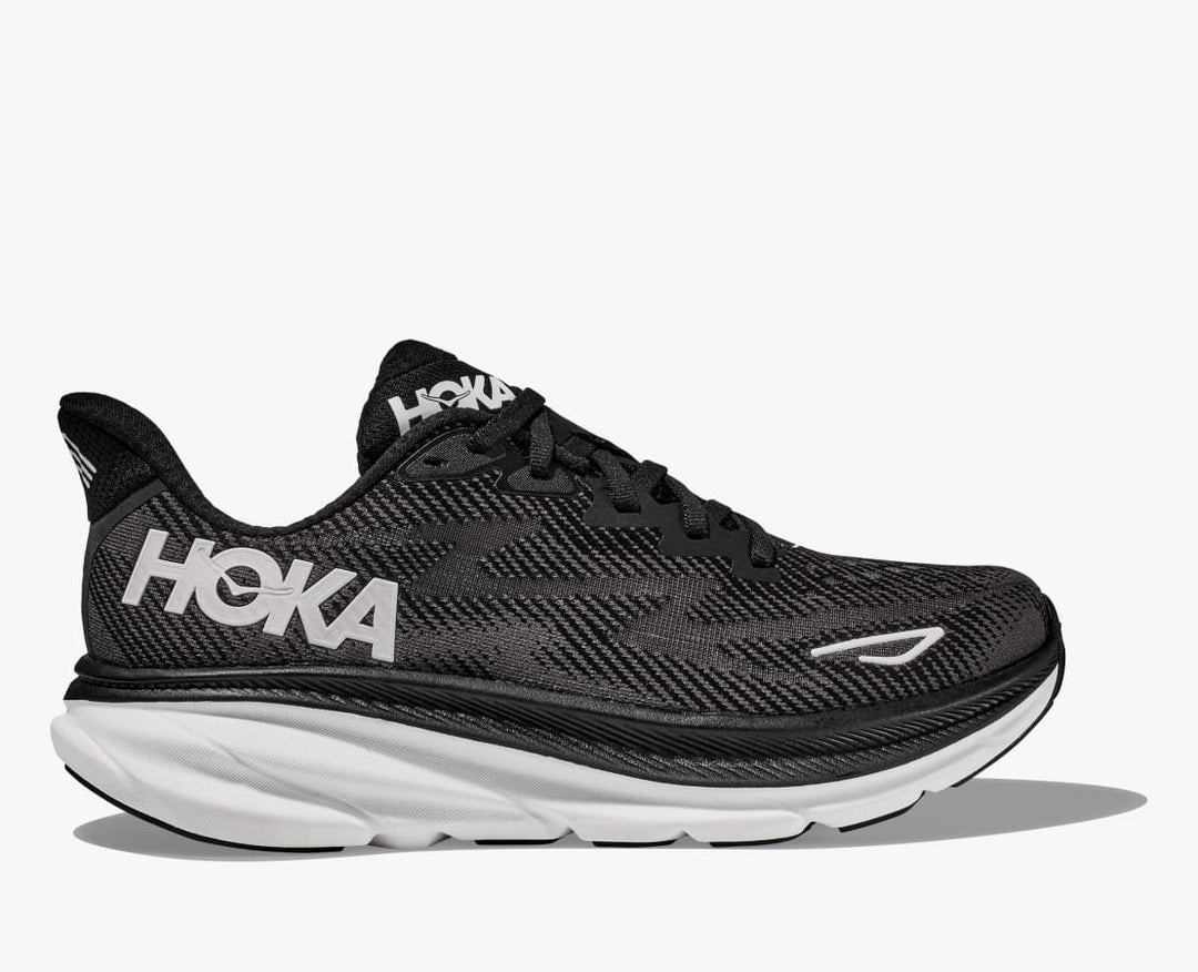 Hoka Men’s Clifton 9 Black White