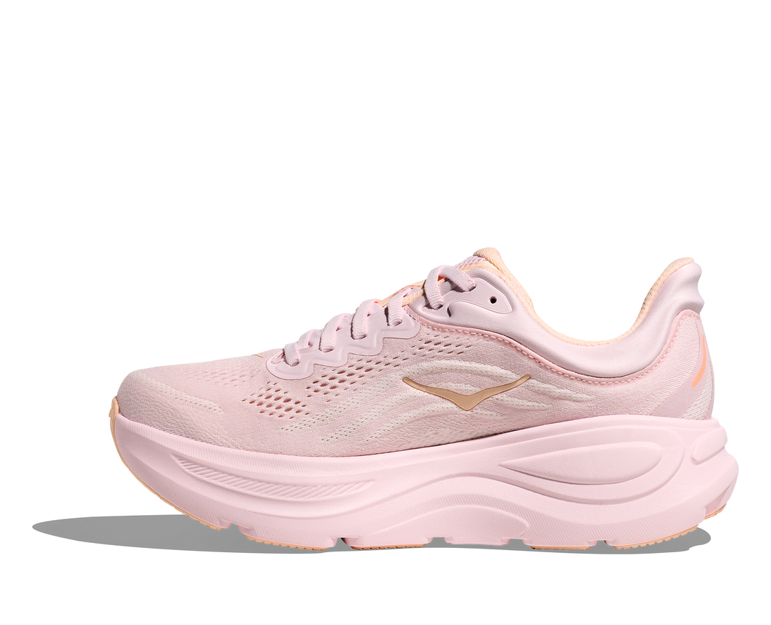 Hoka Women's Bondi 9 Lilac Cream Tangerine - Orleans Shoe Co.