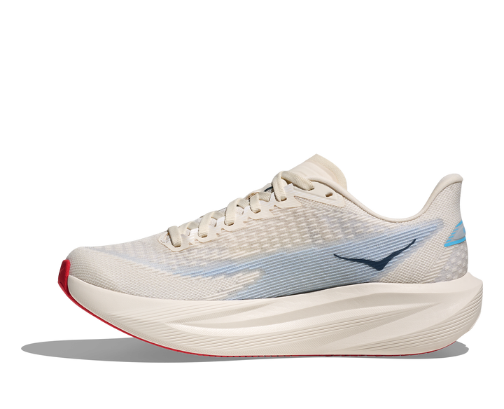Hoka Women's Mach 7 Alabaster Soaring Blue - Orleans Shoe Co.