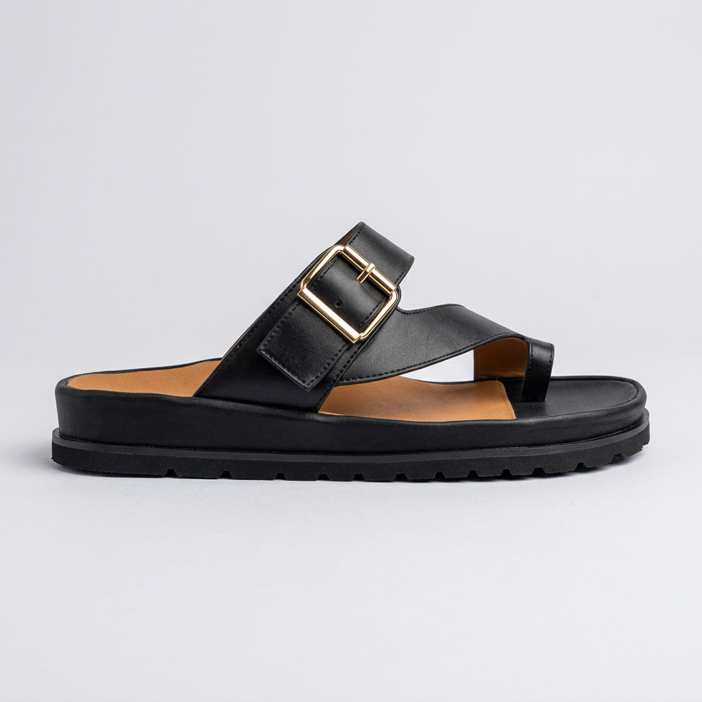Jax & Bard Women's Alicia Black Leather - Orleans Shoe Co.