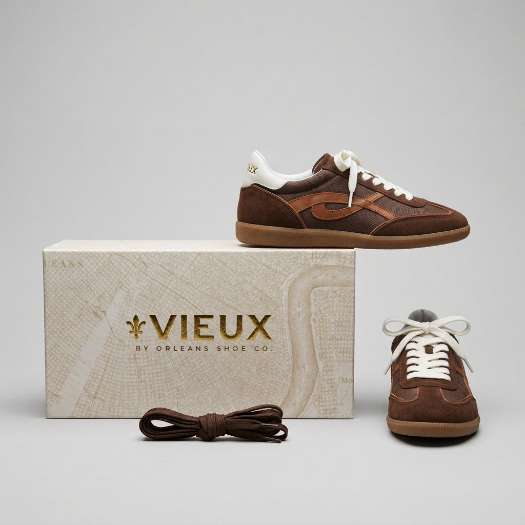 Vieux Unisex The Desoto Chocolate - Orleans Shoe Co.