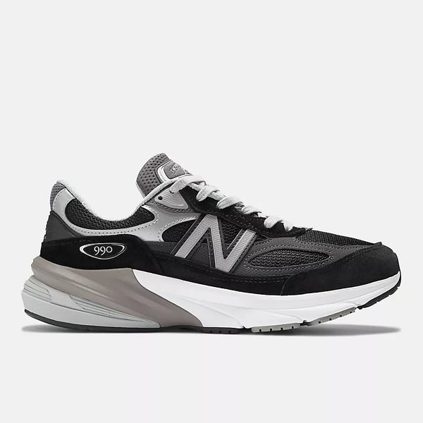 New Balance Women's W990BK6 Black with White – Orleans Shoe Co.