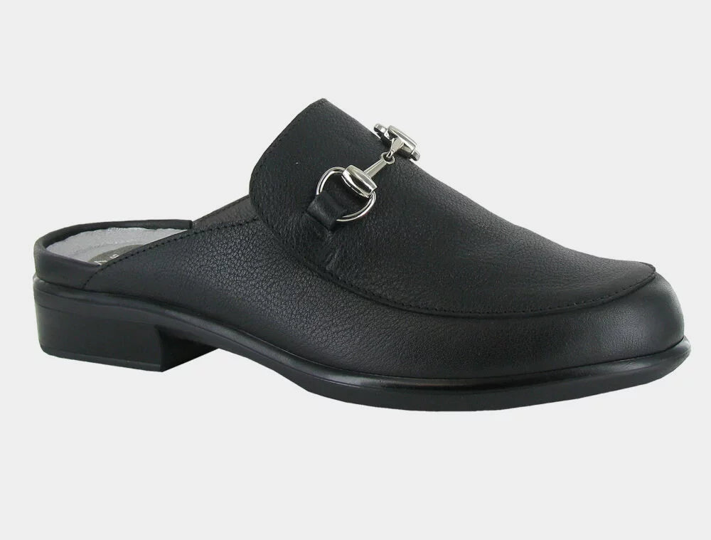 Naot Women’s Halny Soft Black Leather - Orleans Shoe Co.