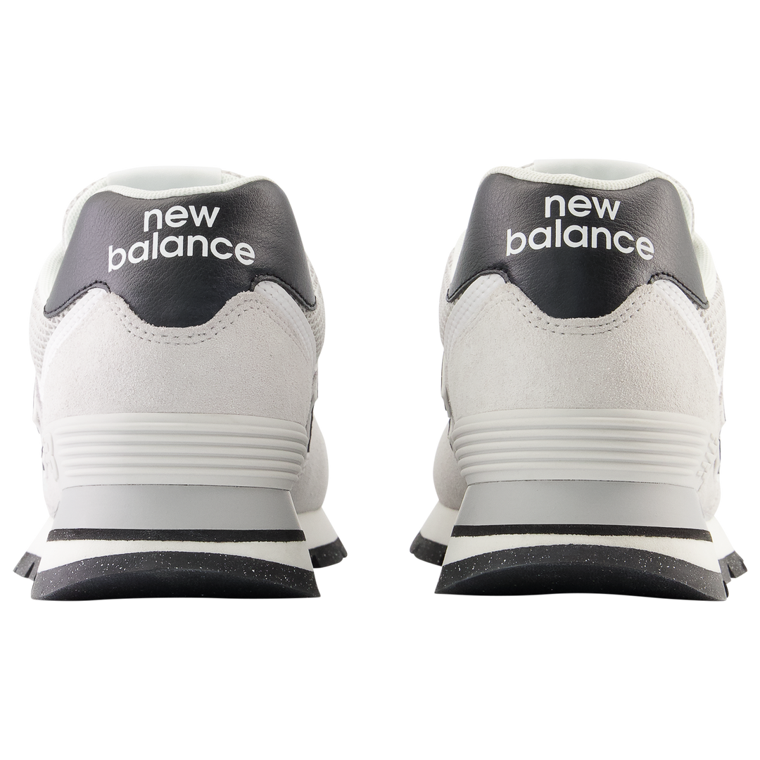 New Balance Men's ML574DMG Black Grey - Orleans Shoe Co.