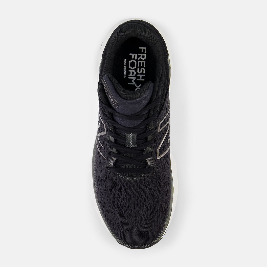New Balance Men’s Fresh Foam X M840FLK Grey Black - Orleans Shoe Co.