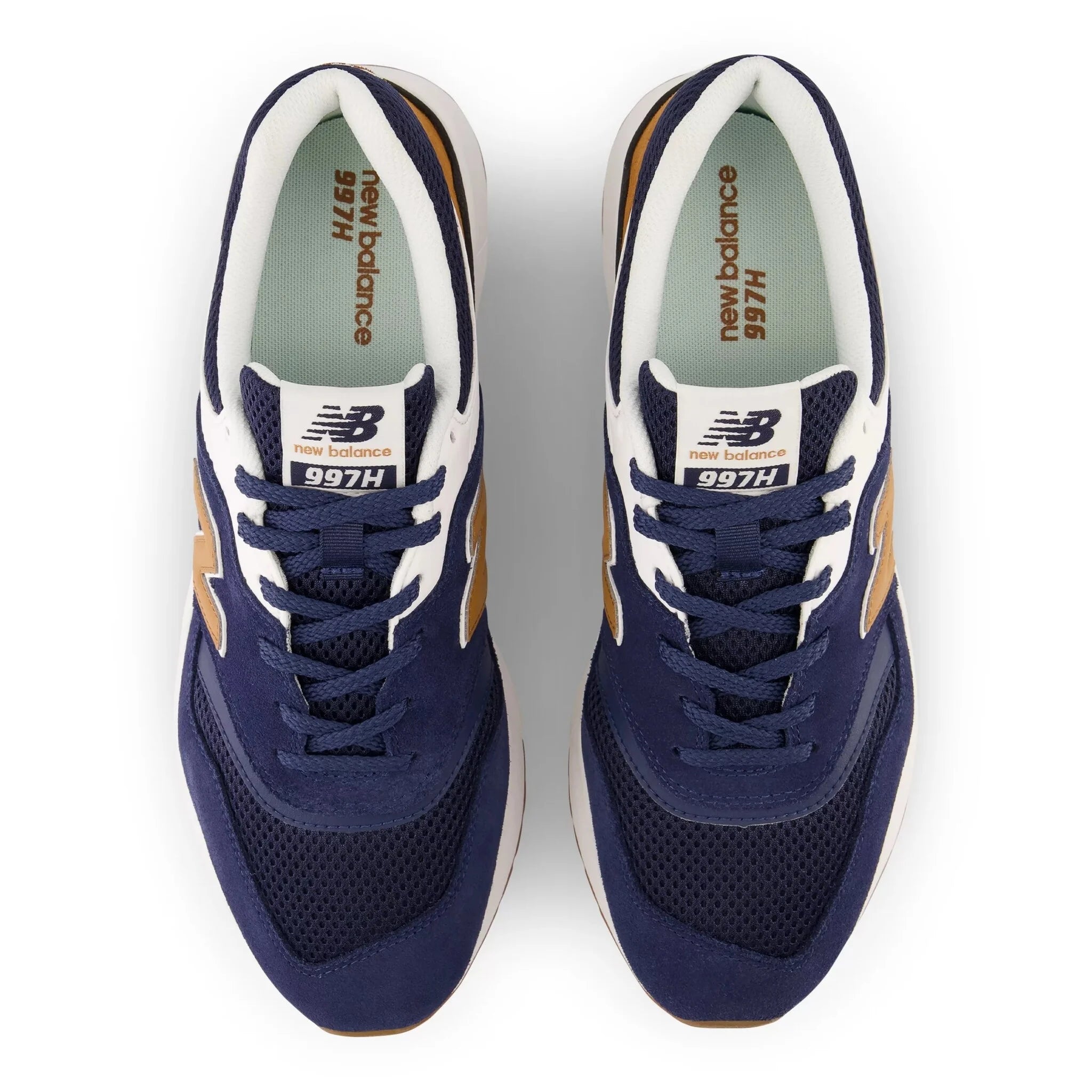 New Balance Men’s CM997HHD Blue Brown