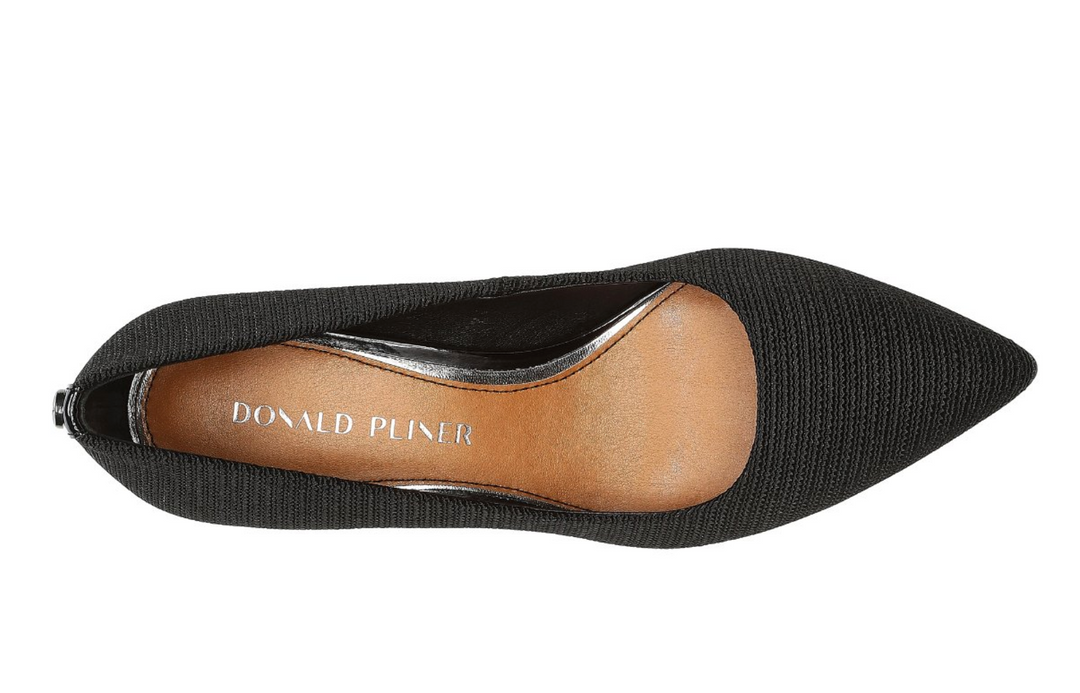 Donald Pliner Women's Suzette Black Stretch Fabric