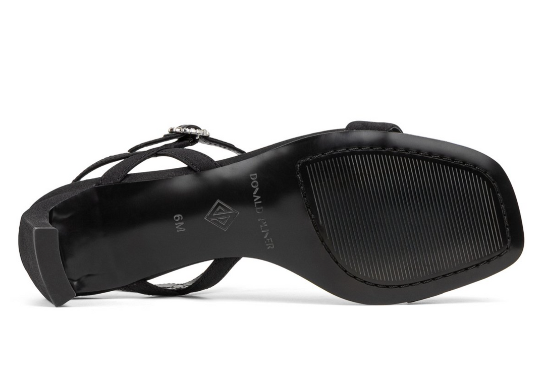 Donald Pliner Women's Braziy Black Satin