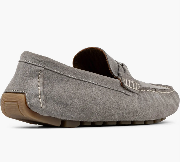 Donald Pliner Men's Bodhi Cloud Grey Suede - Orleans Shoe Co.