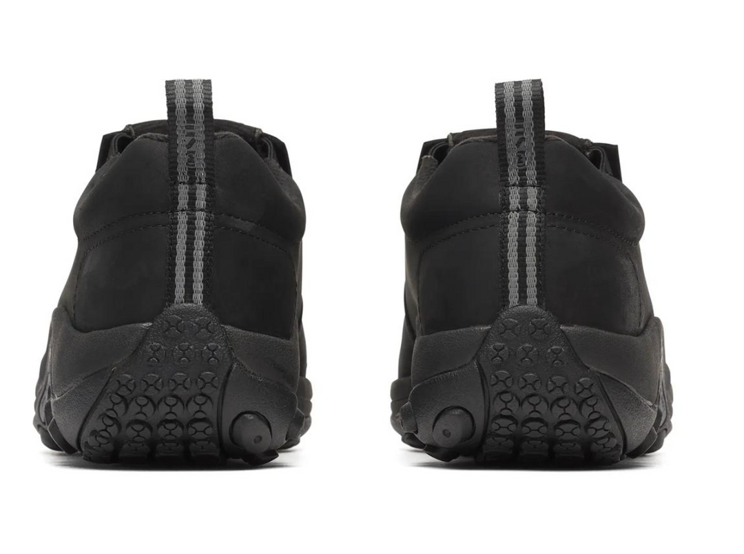 Merrell Men's Jungle Moc Leather Hi-Vis Carbon Fiber Static Dissipative 10 Low Black - Orleans Shoe Co.