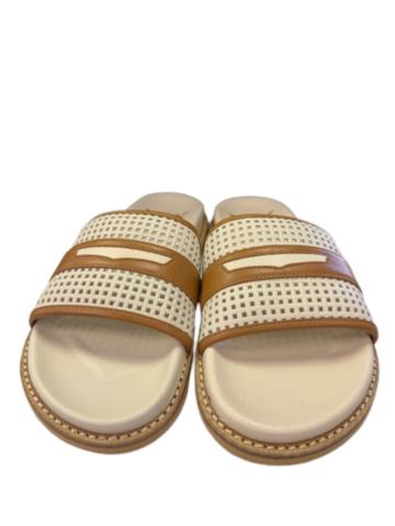 Rex Women's Jan Ivory Brown - Orleans Shoe Co.