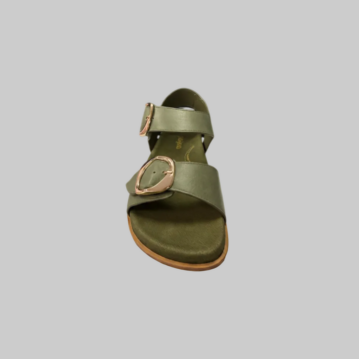 Jax & Bard Women's Fern Khaki Leather - Orleans Shoe Co.