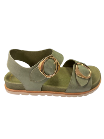 Jax & Bard Women's Fern Khaki Leather - Orleans Shoe Co.