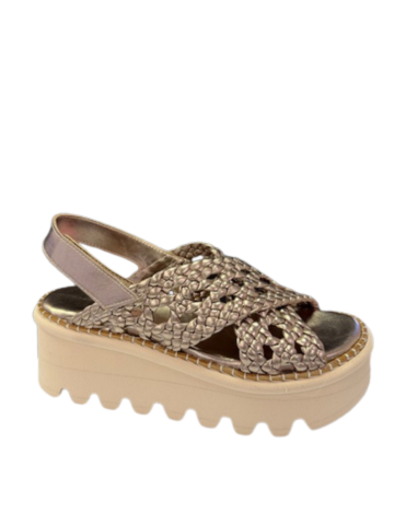 Homers Women's 20630 Alison Trenza5 Cava - Orleans Shoe Co.