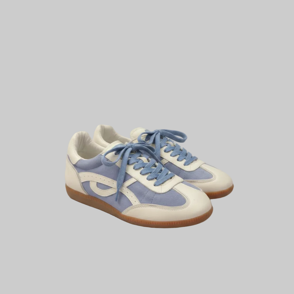 Vieux Women's The Desoto Light Blue White - Orleans Shoe Co.