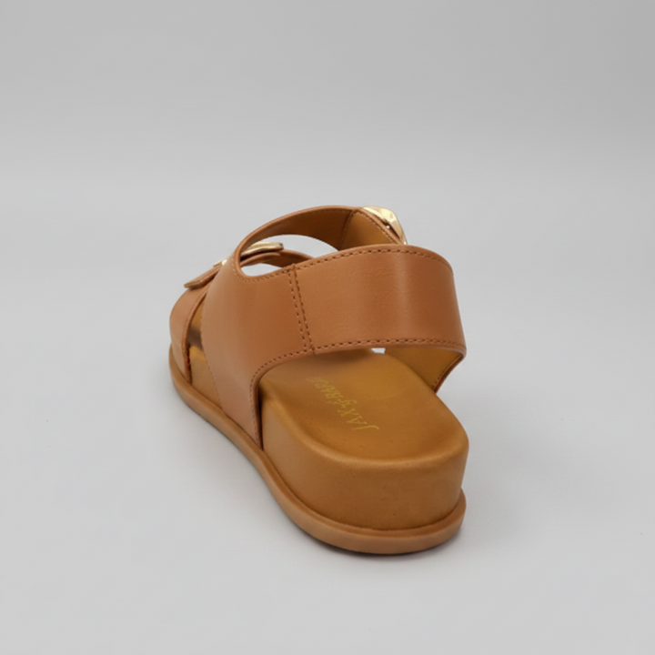 Jax & Bard Women's Fern Tan Leather - Orleans Shoe Co.