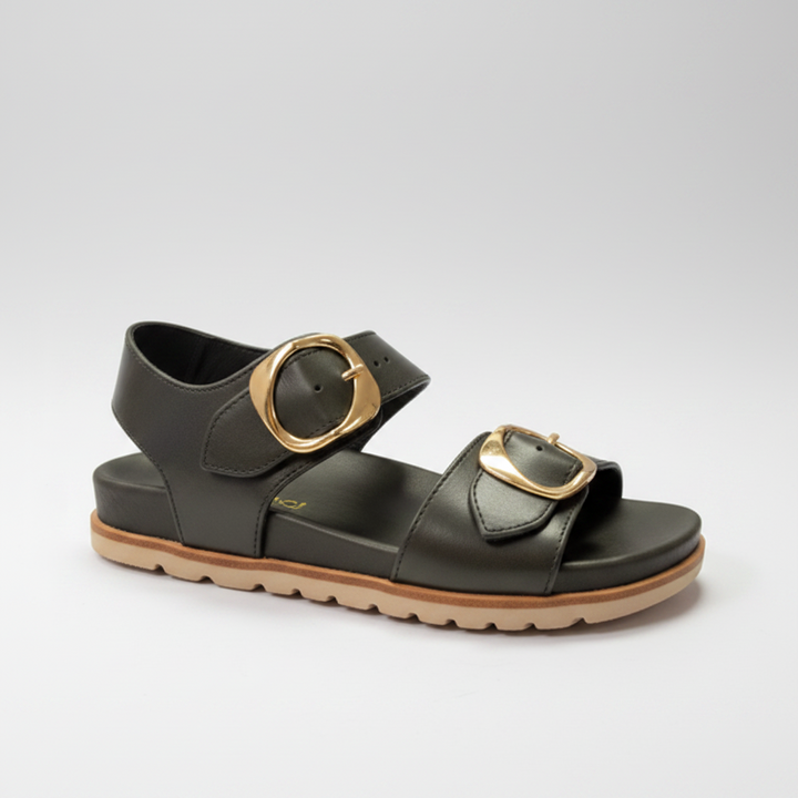 Jax & Bard Women's Fern Black Leather - Orleans Shoe Co.