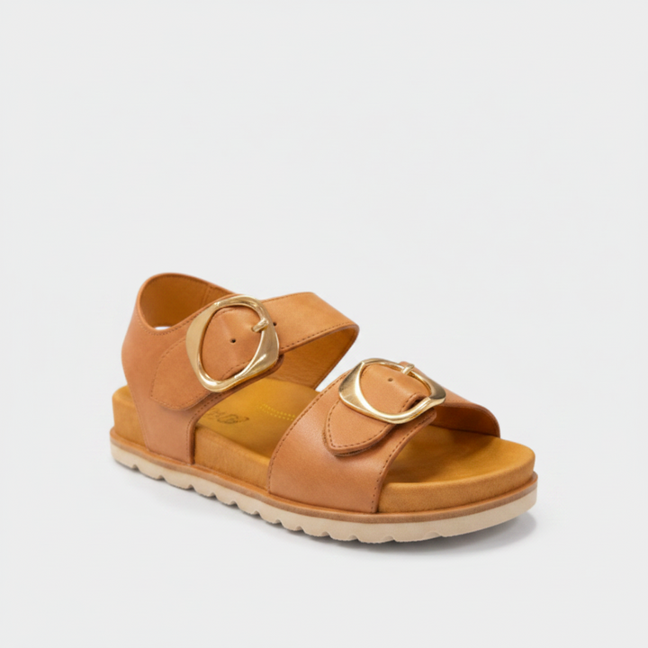 Jax & Bard Women's Fern Tan Leather - Orleans Shoe Co.