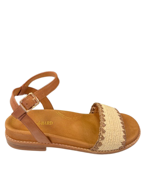 Jax & Bard Women's Ambitious Beige Raffia Tan - Orleans Shoe Co.