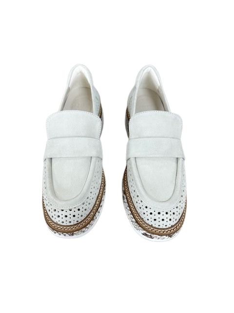 Rex Women's Carolyn Off White Silver