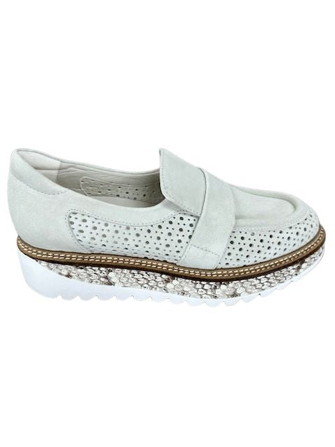 Rex Women's Carolyn Off White Silver