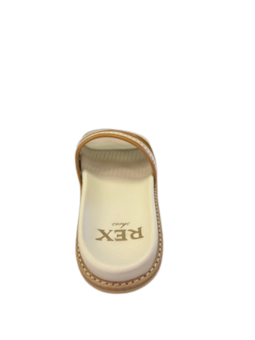 Rex Women's Jan Ivory Brown - Orleans Shoe Co.