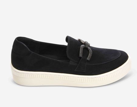 Vaneli Women's Ysalde Black Suede