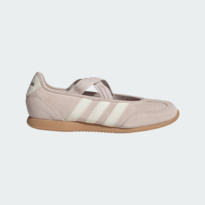 Adidas Women's Barreda Mary Jane Putty Mauve Off White Gum KJ2254