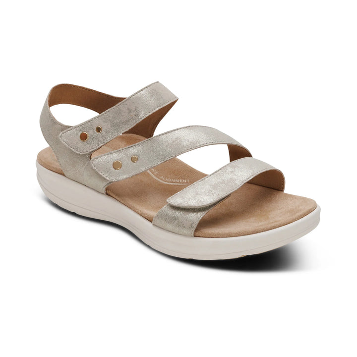 Aetrex Women's Savannah Champagne - Orleans Shoe Co.
