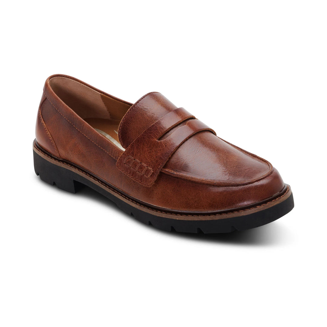 Aetrex Women's Collette Cognac LL104 - Orleans Shoe Co.
