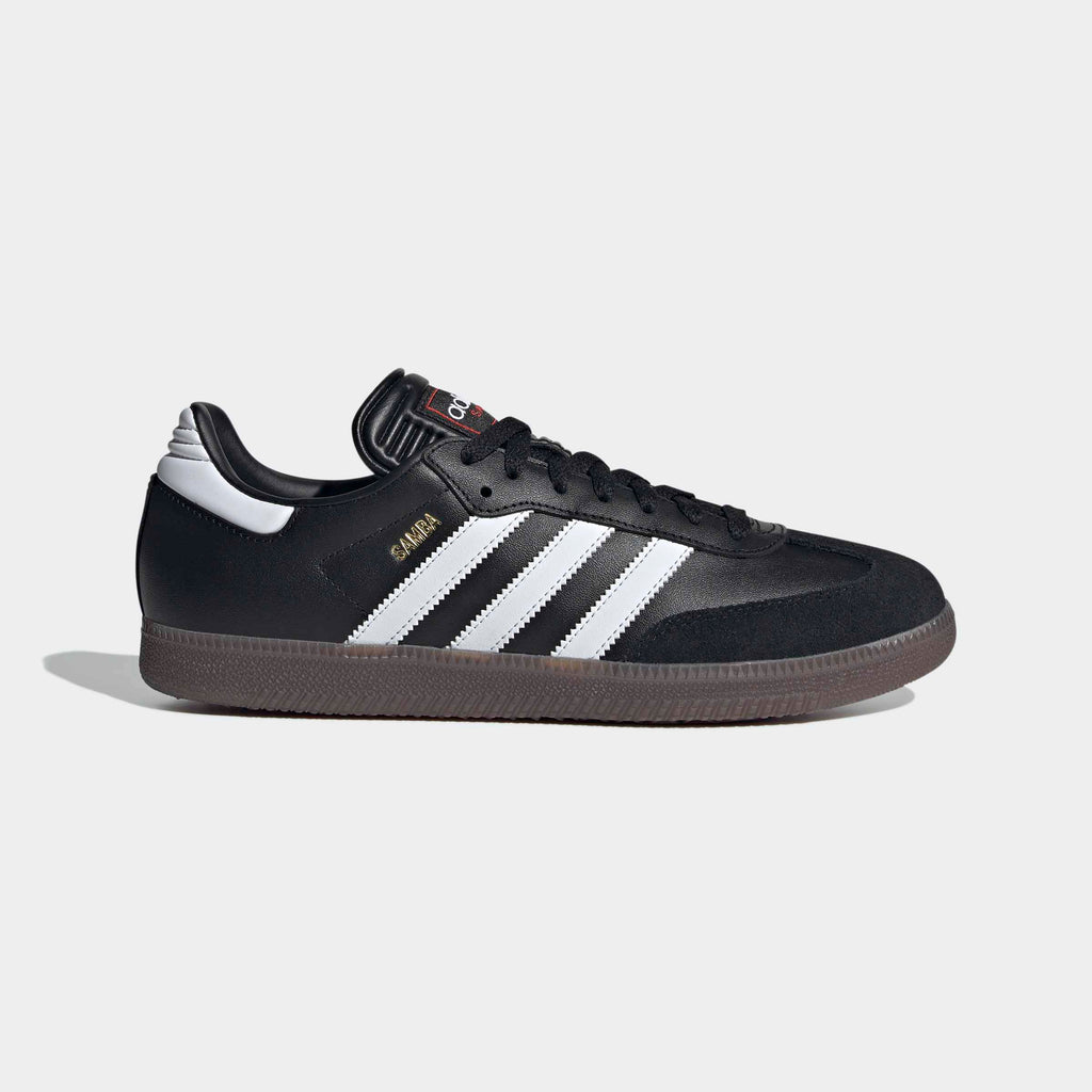 adidas Samba Indoor Shoes, Black/White/Red / 4.5