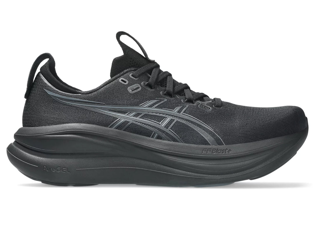 Asics Men's Gel Nimbus 28  Black Graphite Grey