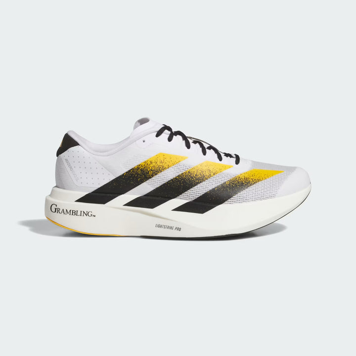 Adidas Unisex Grambling St Tigers Adizero Evo SL Cloud White Core Black Colleg Gold JQ4575
