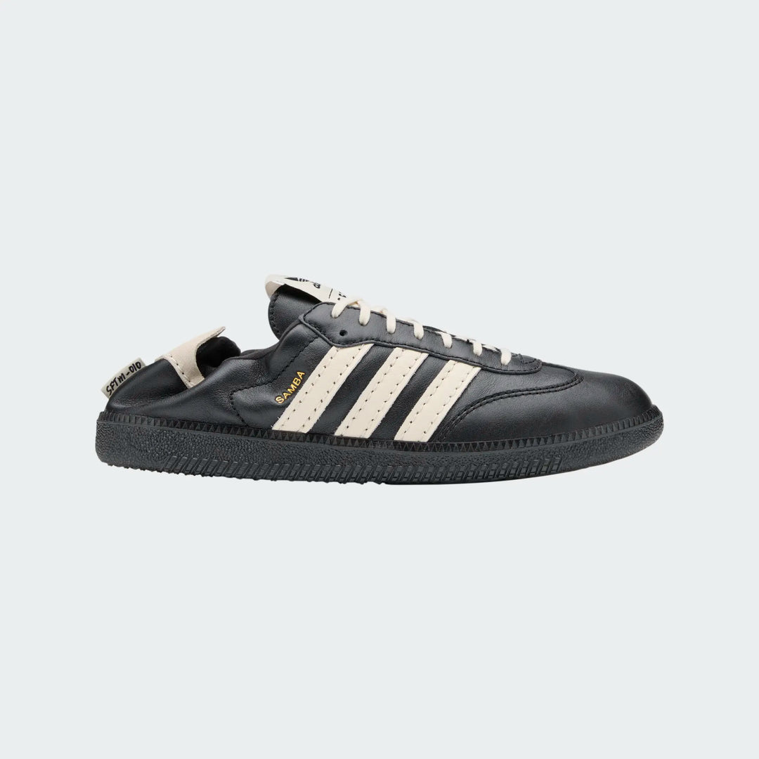 Adidas Unisex Samba OG SFTM Core Black Cream White Gold Metallic HQ7600 - Orleans Shoe Co.