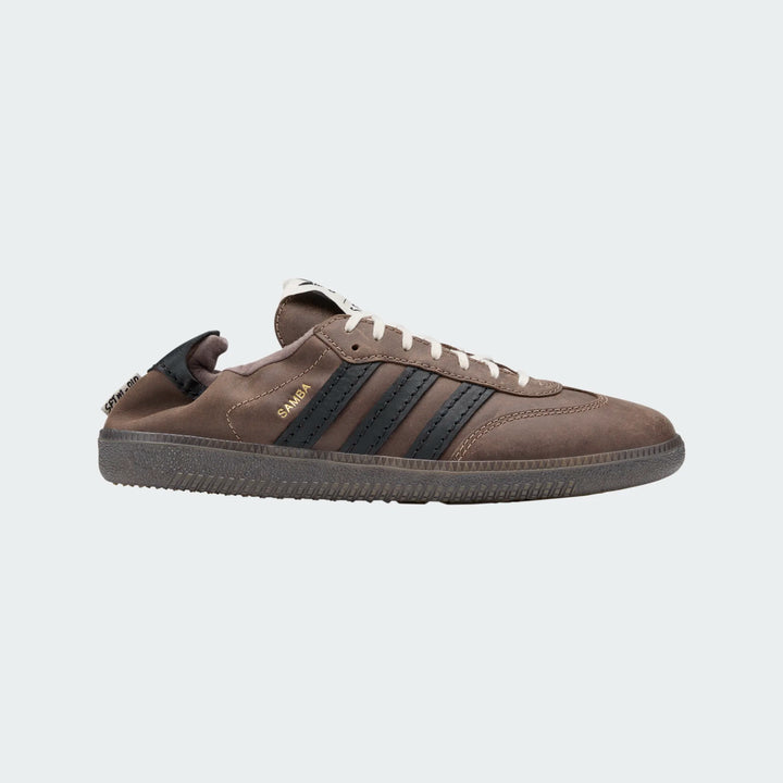 Adidas Unisex Samba OG SFTM Supplier Color Core Black Gold Metallic HP8256 - Orleans Shoe Co.
