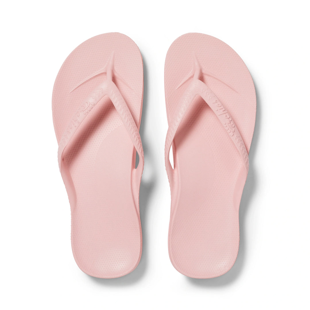 Archies Arch Support Flip Flops Pink - Orleans Shoe Co.