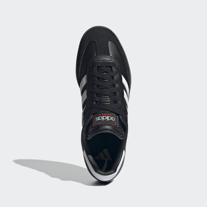 Adidas Unisex Samba Core Black Cloud White Vivid Red IH6000 - Orleans Shoe Co.