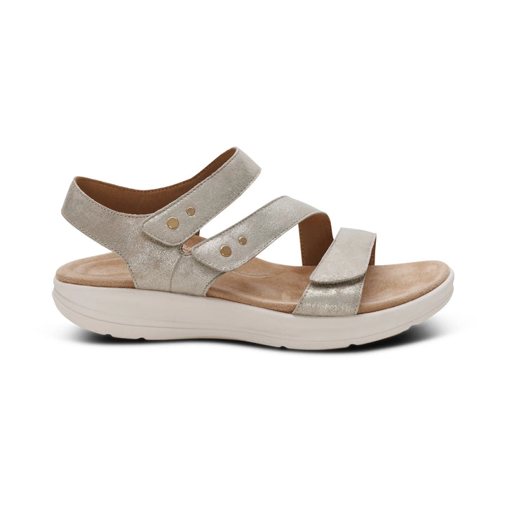 Aetrex Women's Savannah Champagne - Orleans Shoe Co.