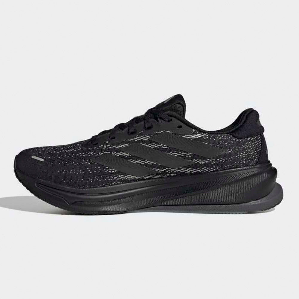Adidas Men's Supernova Rise 2 Black Black Silver Metallic JQ7707 - Orleans Shoe Co.